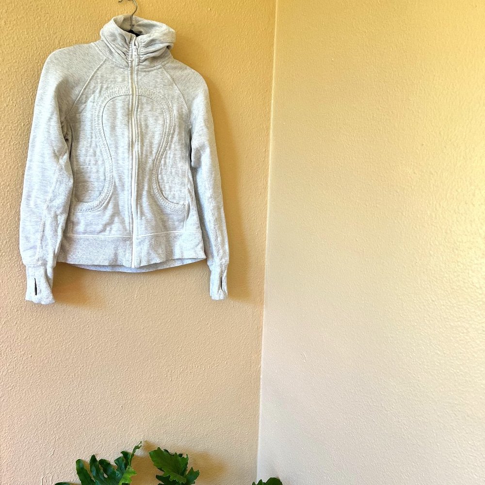 White lululemon athletica  jacket